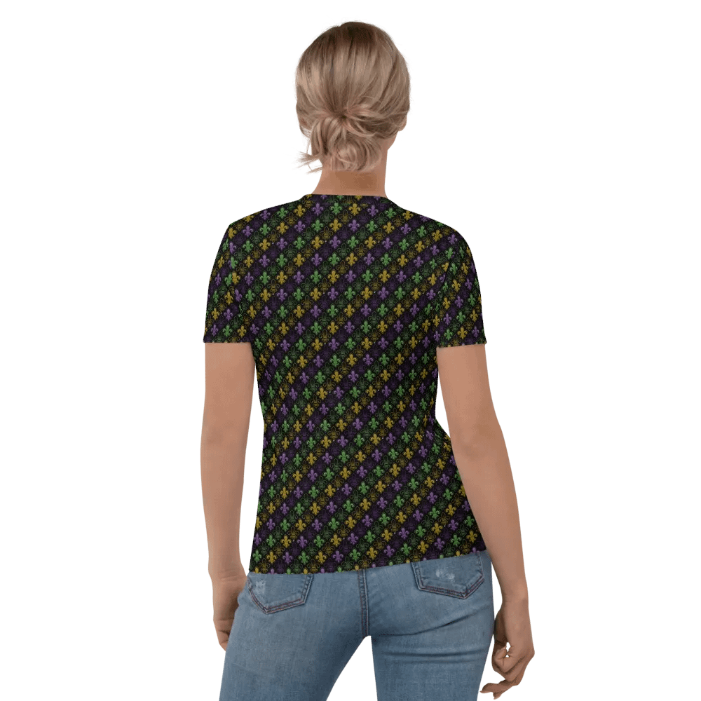 Mardi Gra All Over Print T-shirt product image (5)