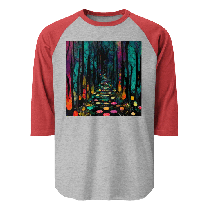 Enchanted Forest Illumination Raglan Tee product image (1)
