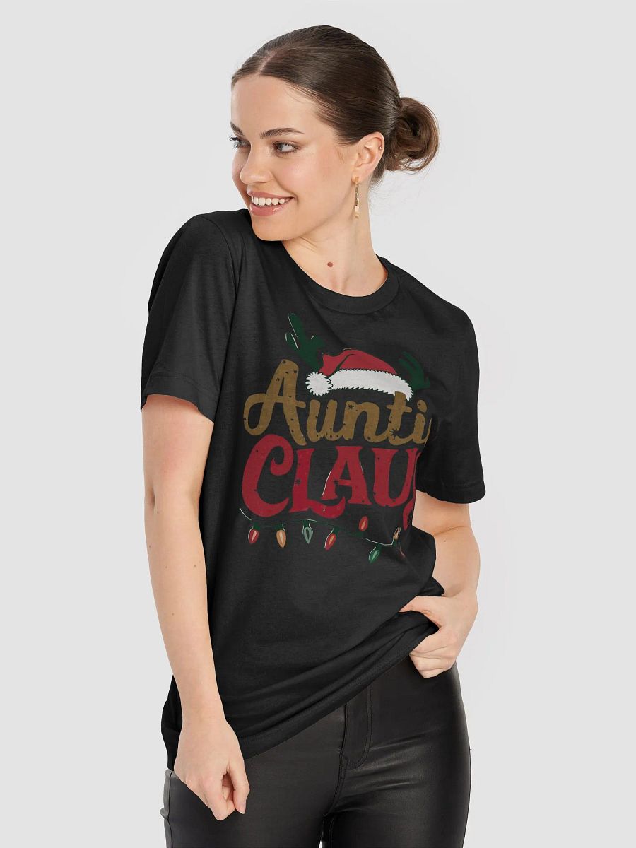 Auntie Claus Christmas Bella+Canvas Tee product image (60)