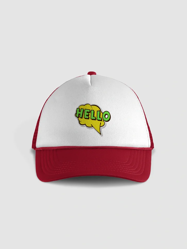 Hello Foam Trucker Hat product image (1)