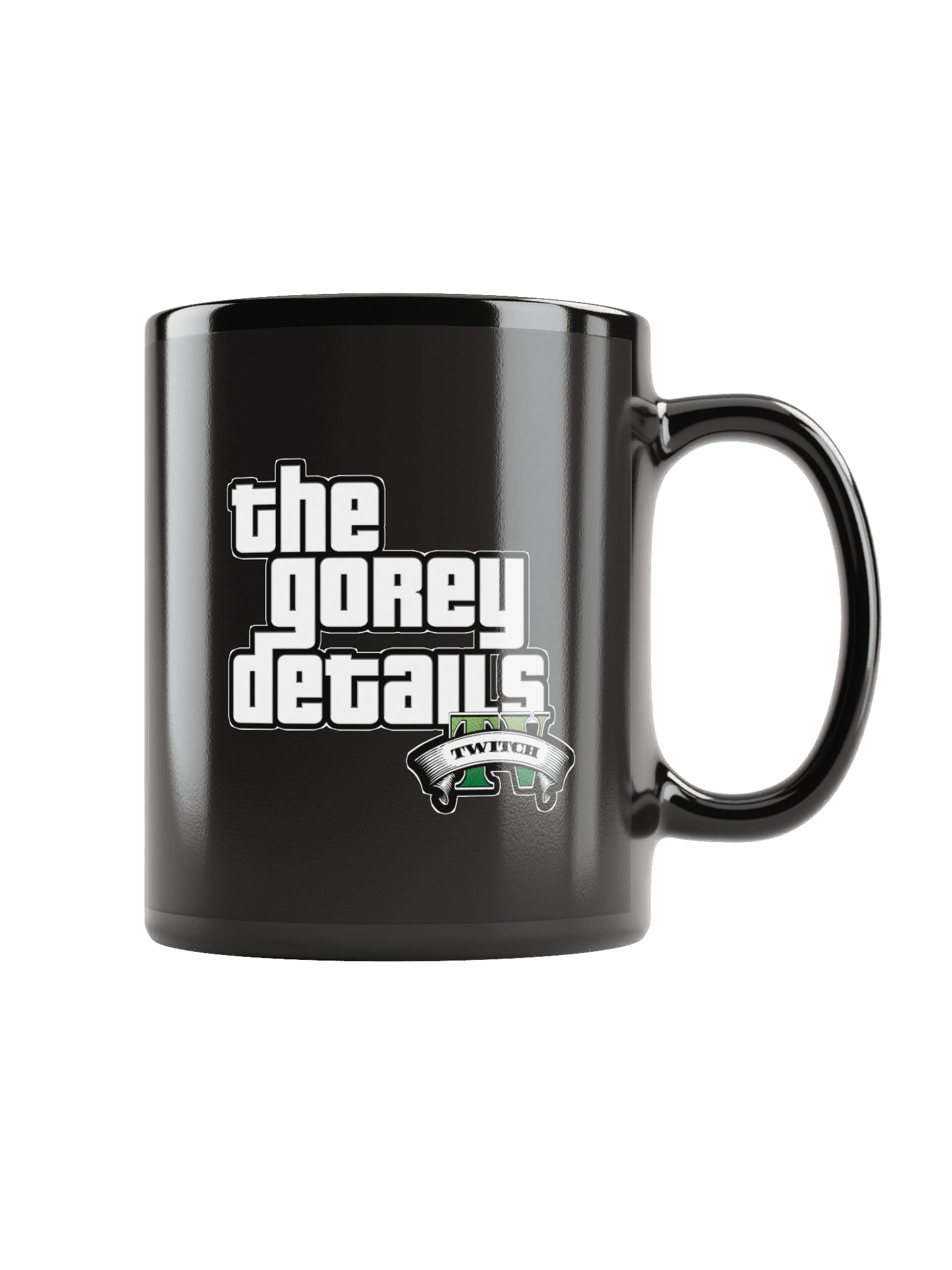 TGD - Black Glossy Mug product image (1)