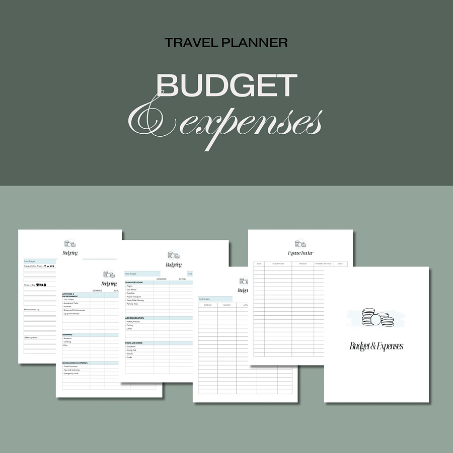 Ultimate Travel Planner | A5 & Letter Size product image (3)