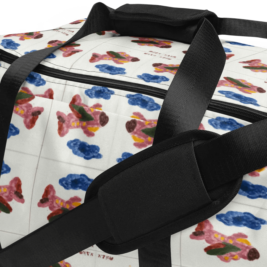Kid Airplane (All-Over Print Duffle Bag) product image (6)