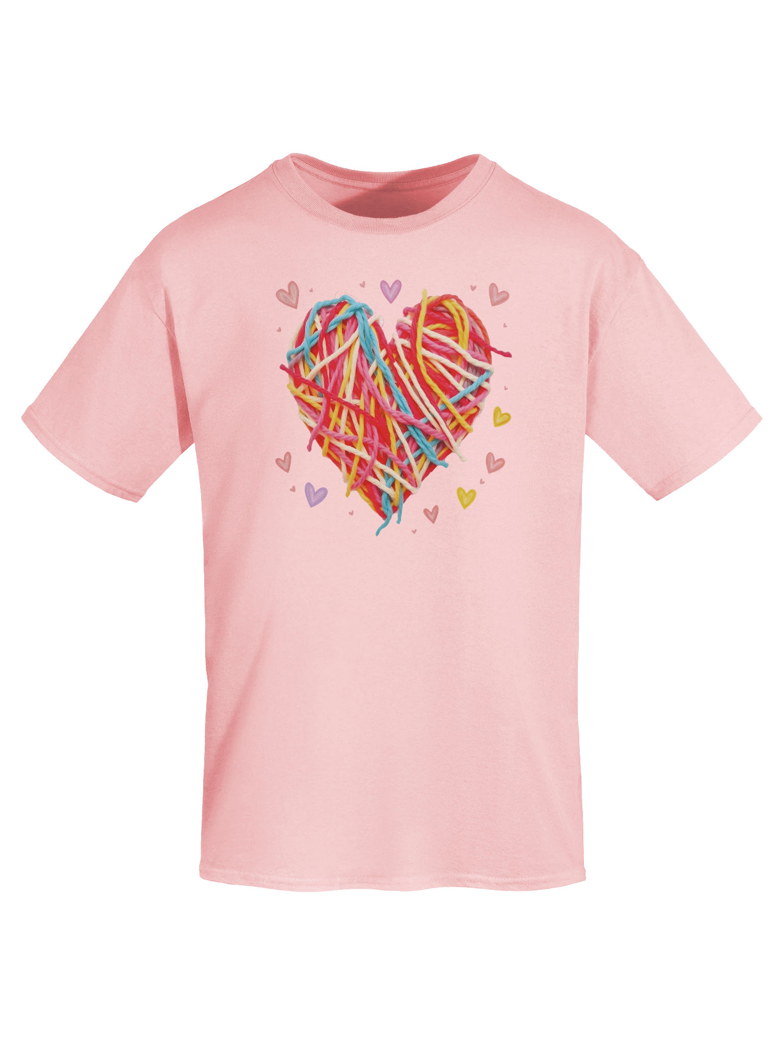 Yarn T-shirt "Heart of Yarn", no. INT001 product image (76)