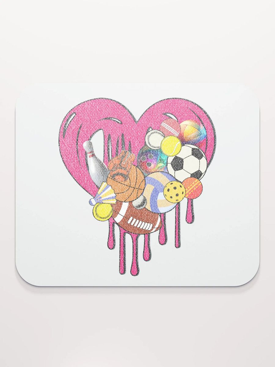Heart Sports Assorted Mouse Pad product image (2)