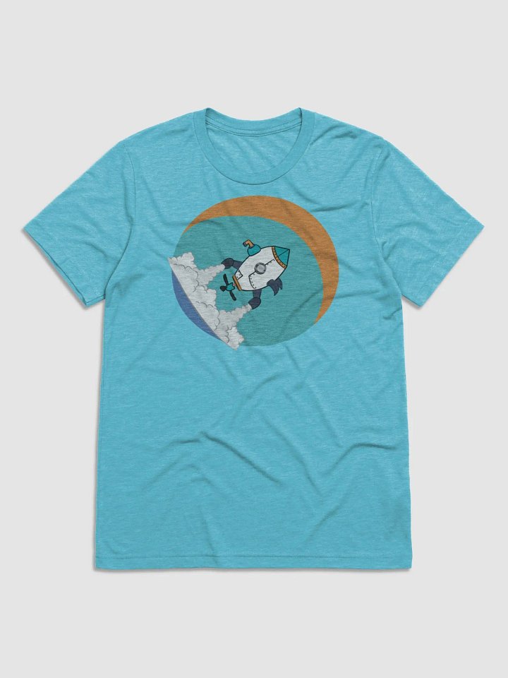 RamJet's Submarine Rocket Sunrise Logo T-Shirt product image (1)