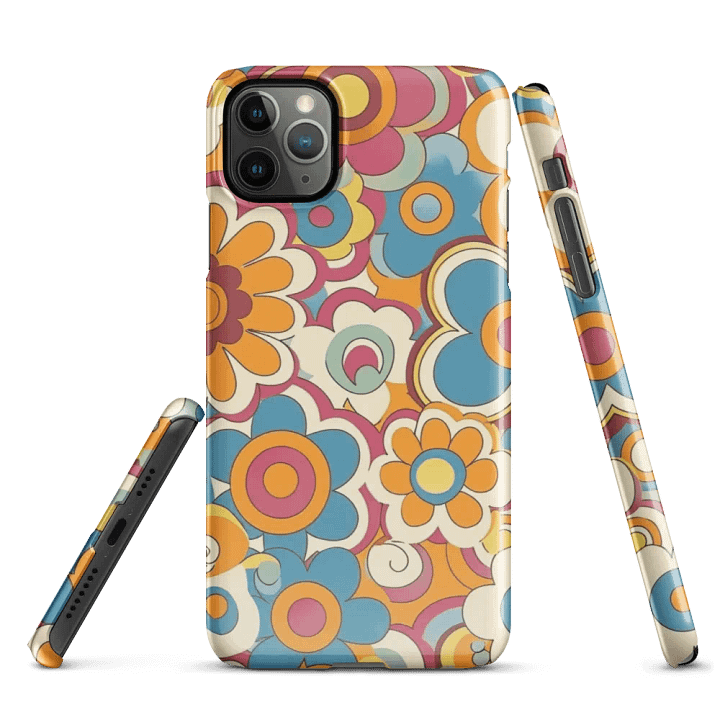 1960's Mod Flower Power Phone Case product image (3)