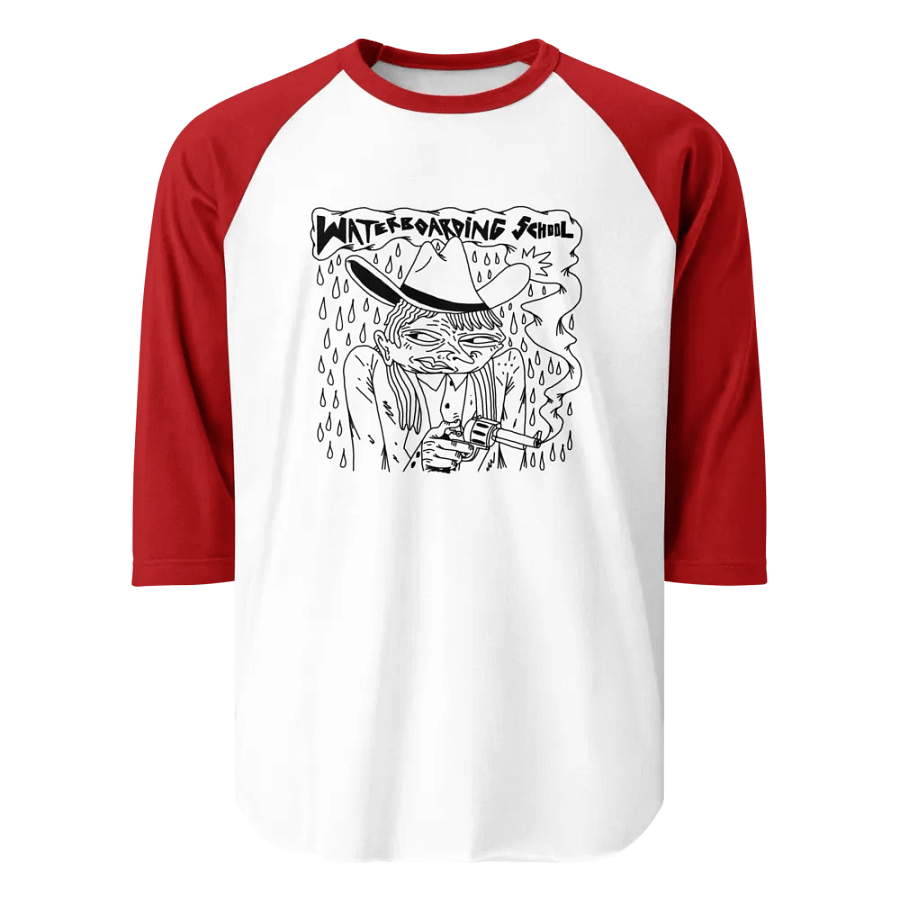 Sleeve Shirt Waterboarding School Cowboy B/W product image (1)