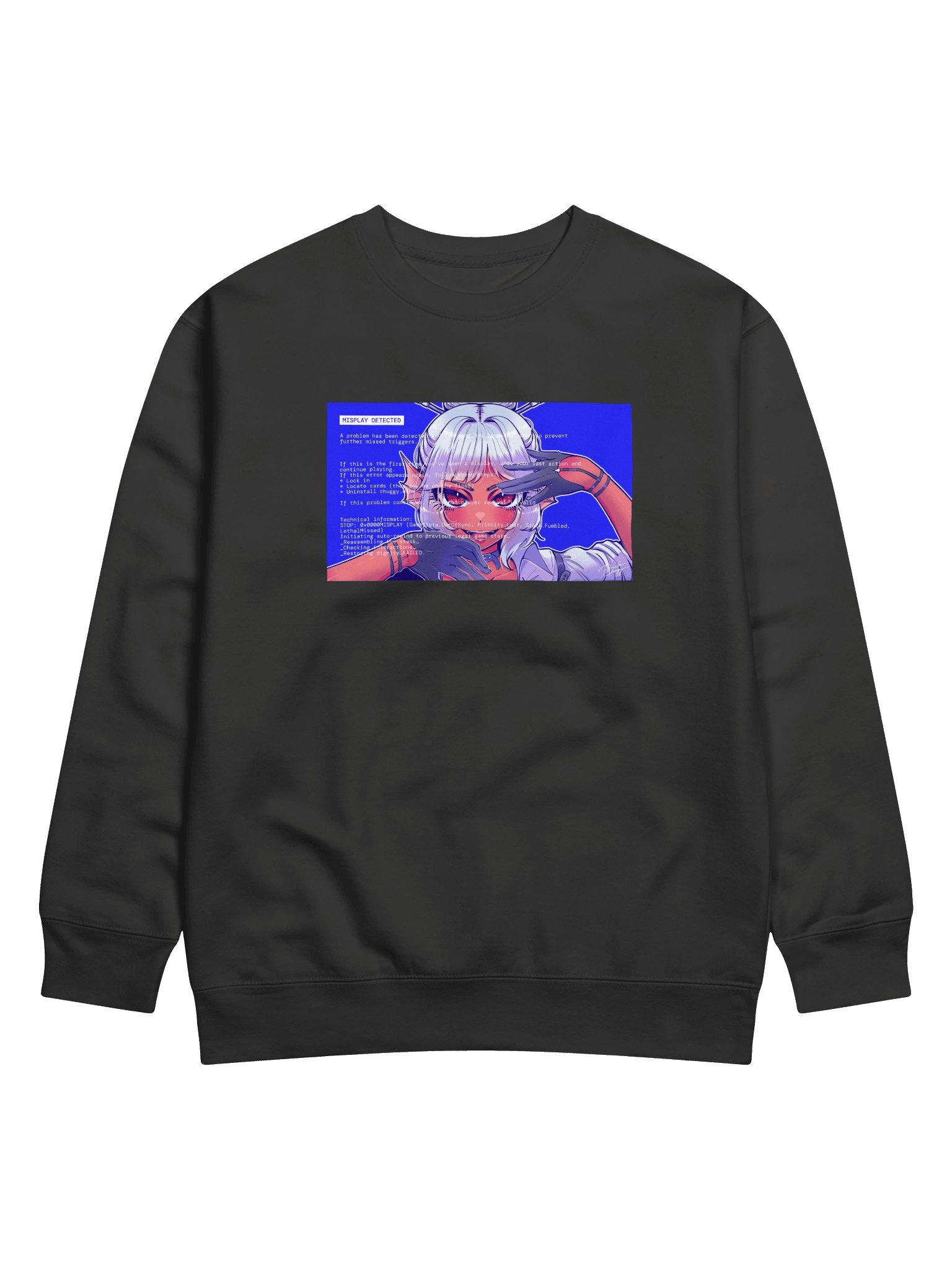 Misplay Detected Crew Neck Sweatshirt product image (1)