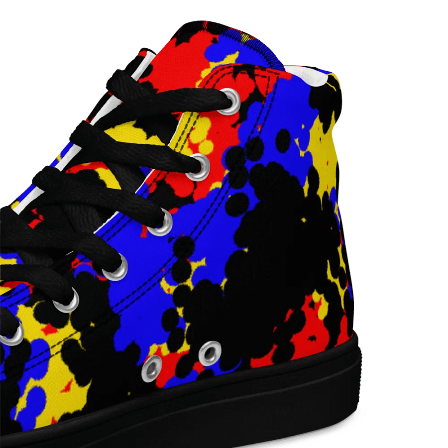 Primary splash High Top Canvas Shoes (womens) product image (3)