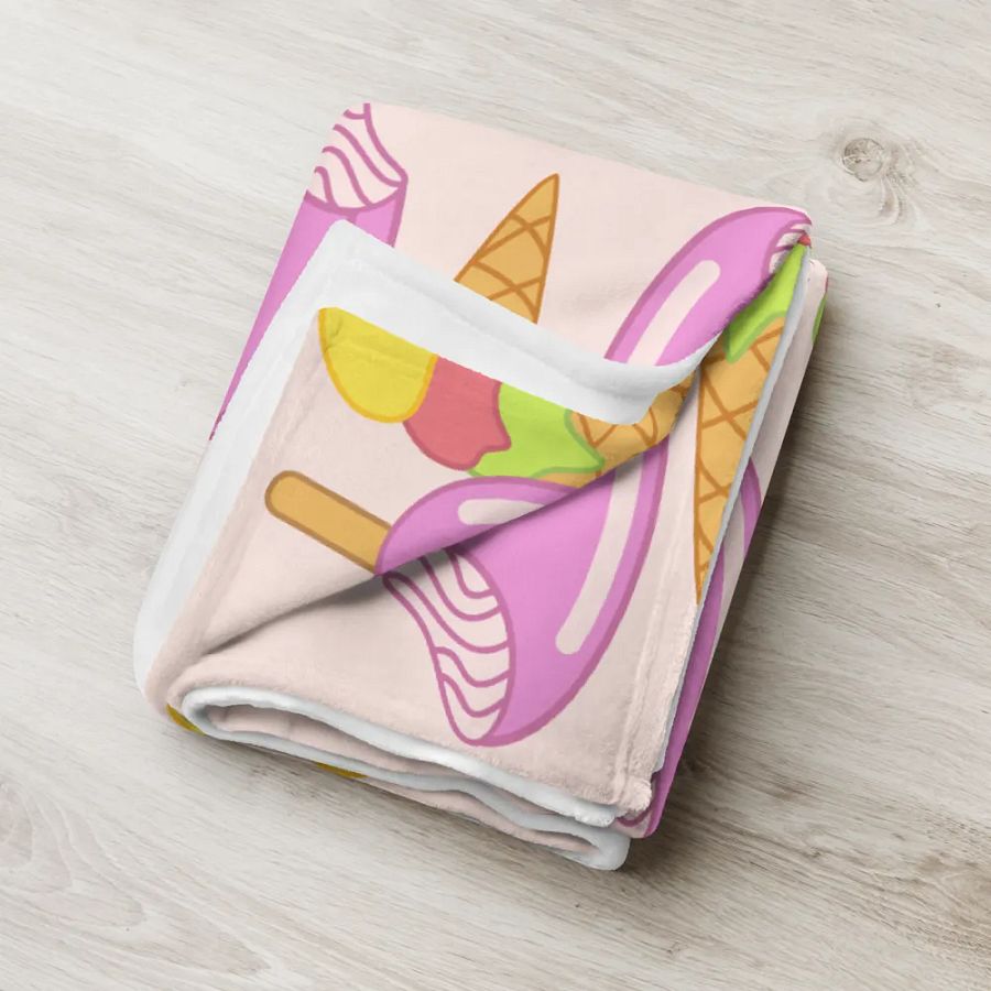Ice Cream Throw Blanket product image (6)