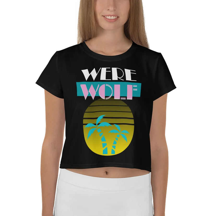 Were Wolf crop tee product image (3)