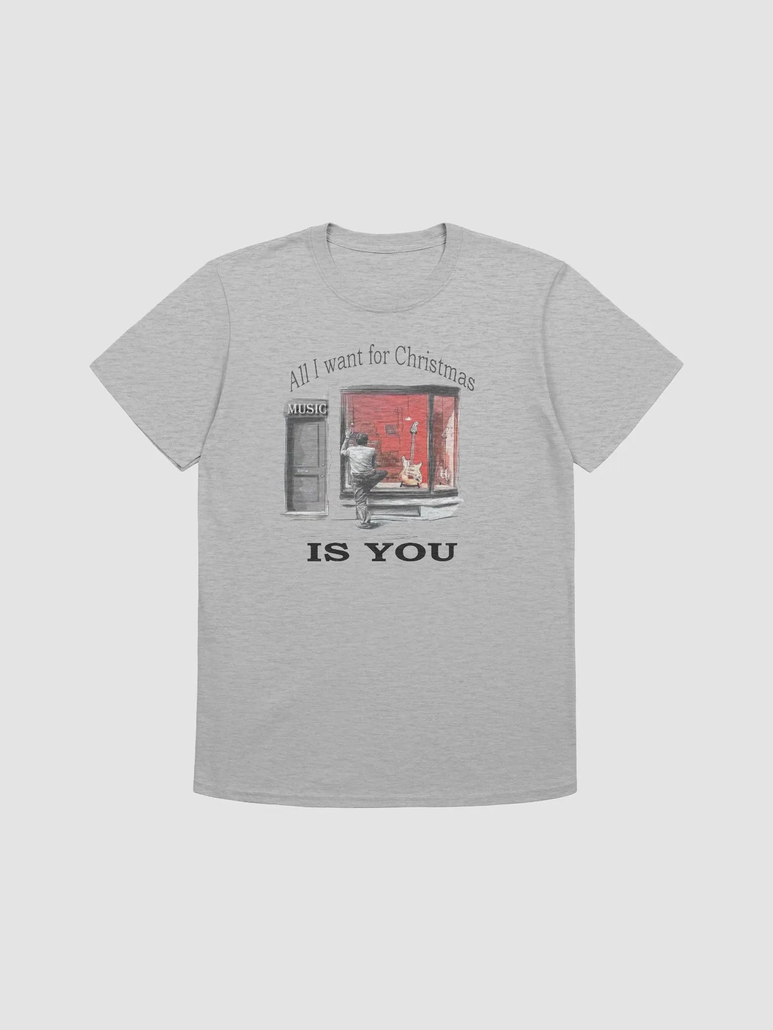 Holiday Guitar Window T-Shirt product image (1)