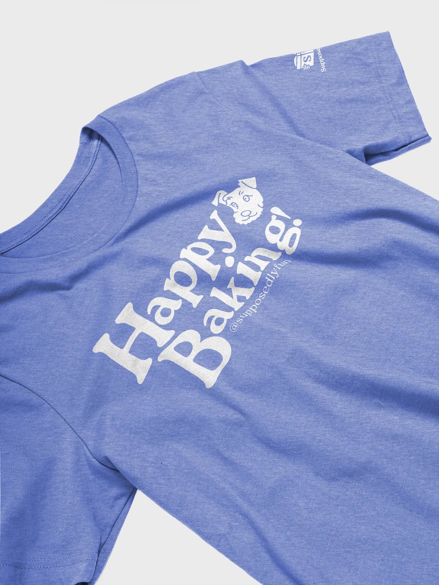 Happy Baking T-Shirt with White Text product image (3)