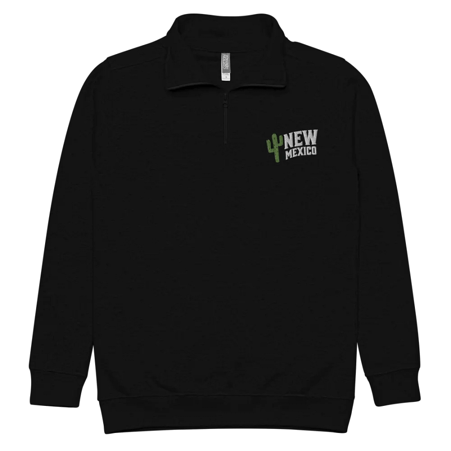 New Mexico Cactus Left Side Embroidery Half Zip product image (1)