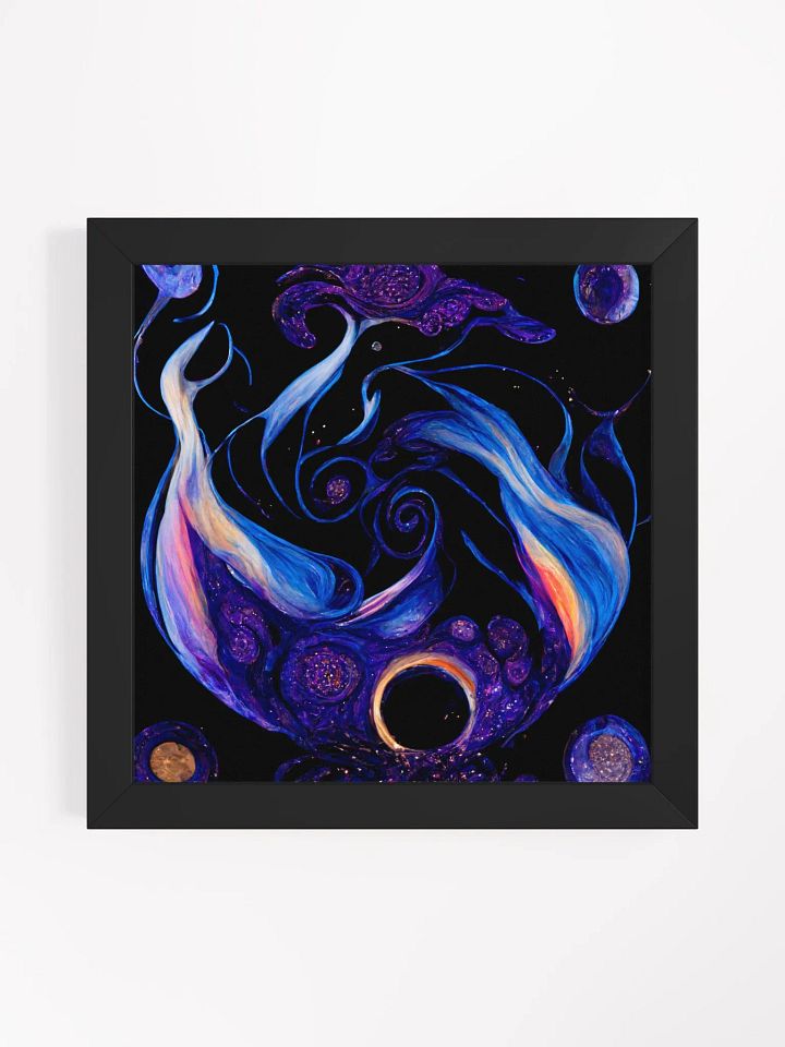 Swirling Motion Framed Art Print product image (1)