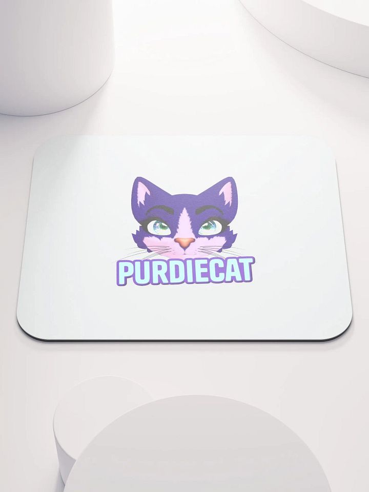 PurdieCat Logo Mousepad product image (1)
