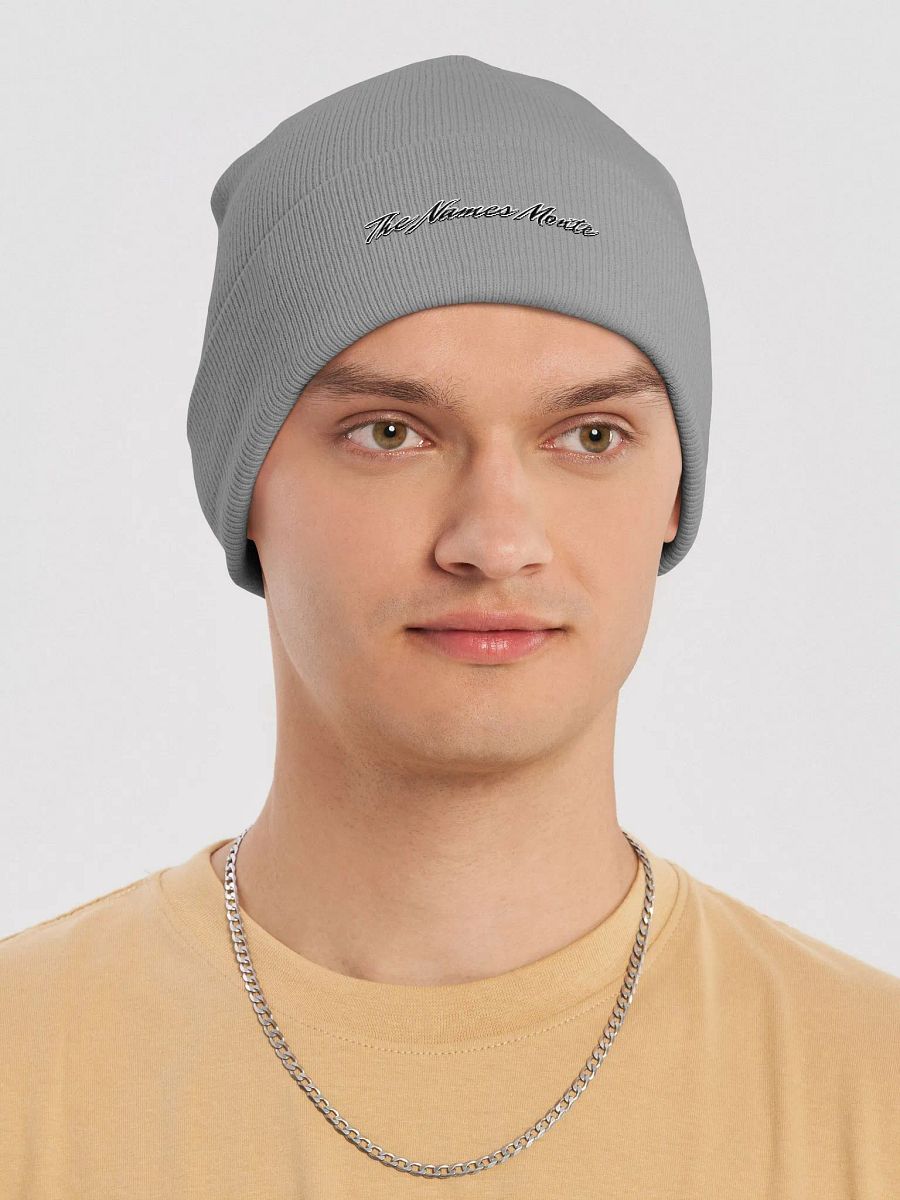 TNM Beanie Dark Embroidery product image (16)