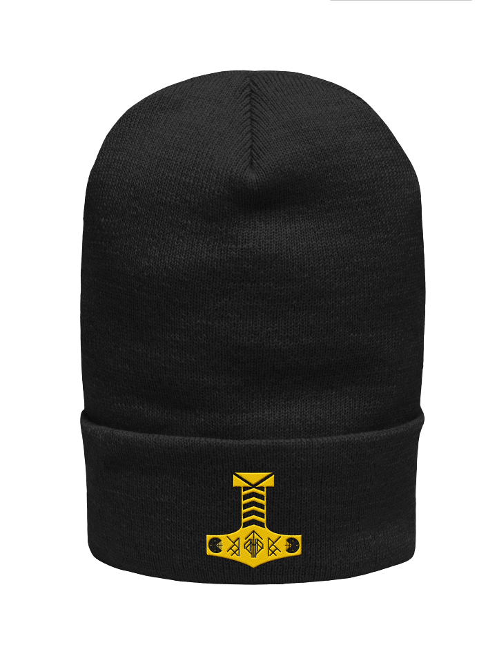 Mjölner with Bindrunes - Beanie product image (1)