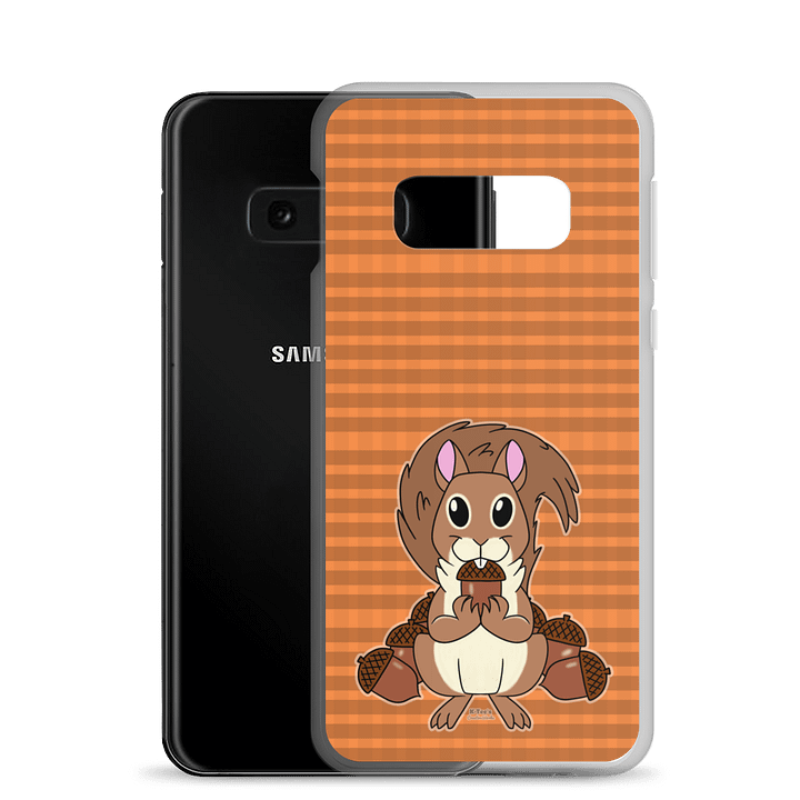 "Squirrelly Squirrel" - Clear Phone Case for Samsung® product image (2)