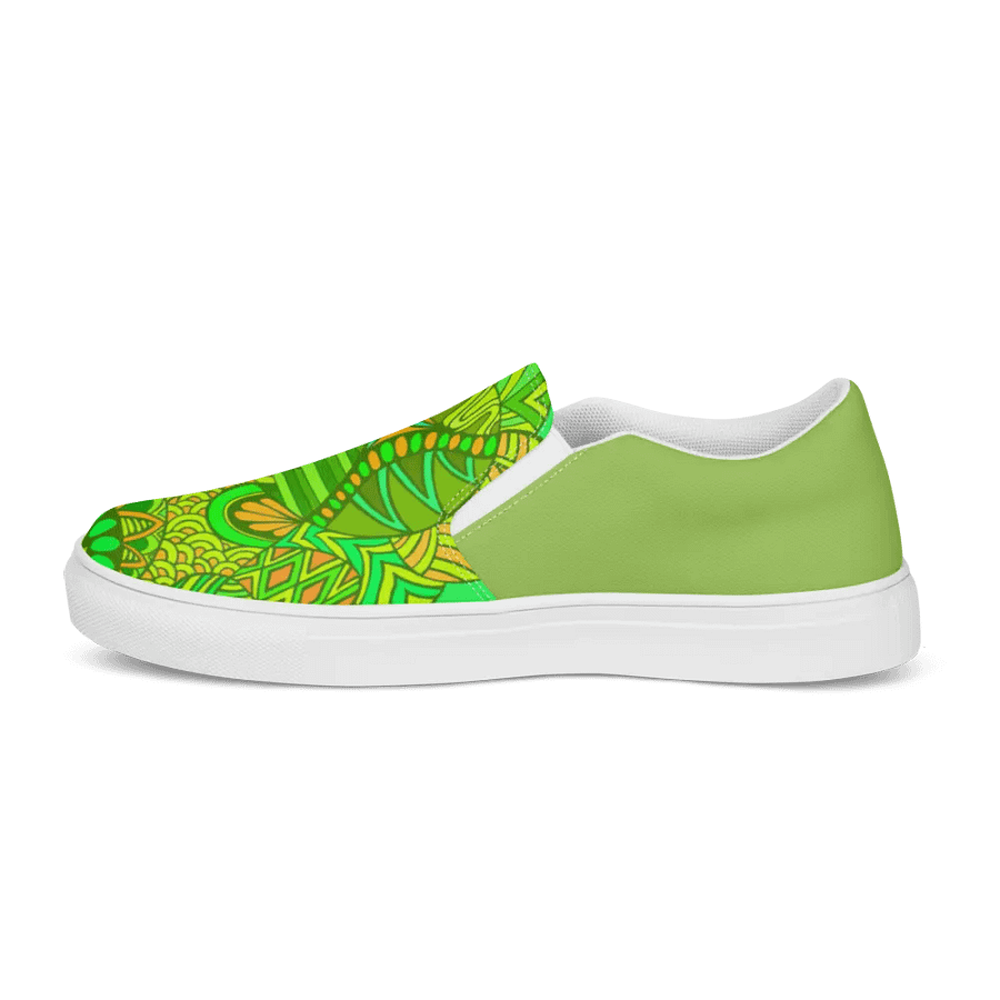 Green Envy Men's Canvas Slip On Shoes product image (4)