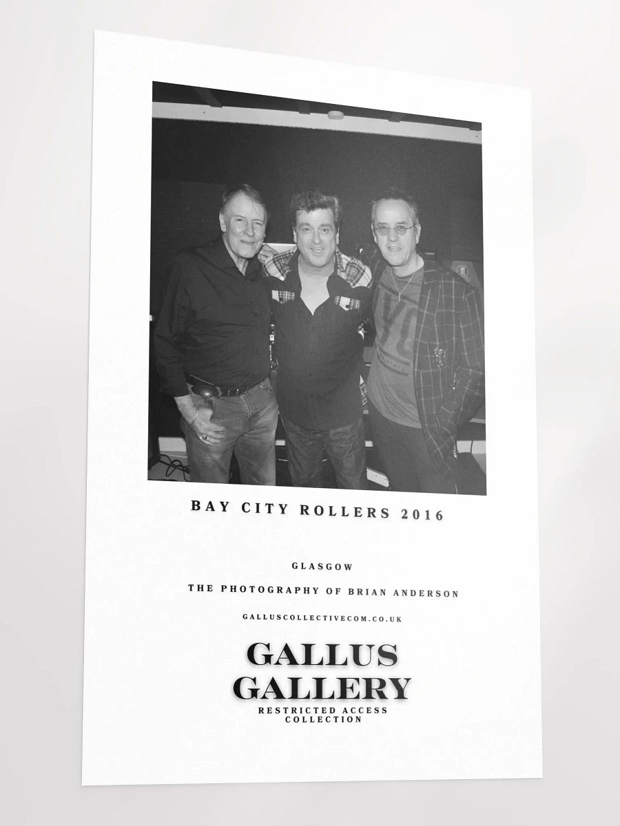 Gallus - Restricted Access Collection - Glasgow Bay City Rollers product image (3)