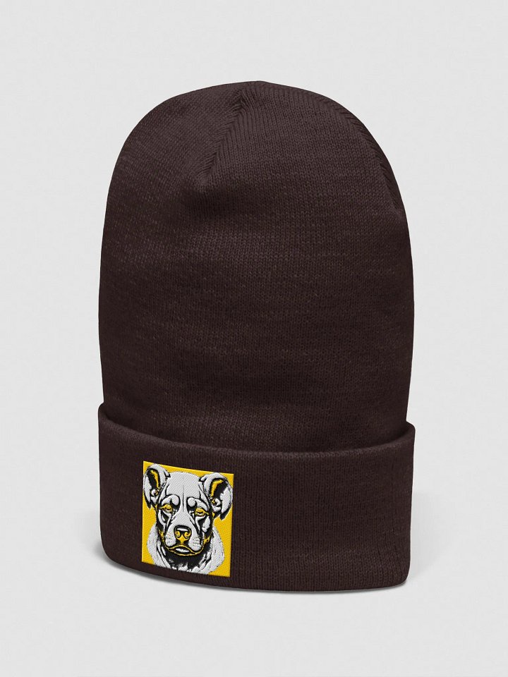 Bold Dog Portrait Yupoong Beanie product image (17)