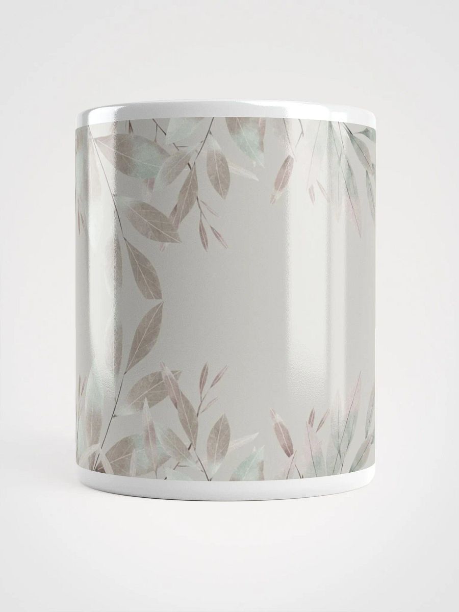 Pastel Leaf White Mug product image (14)