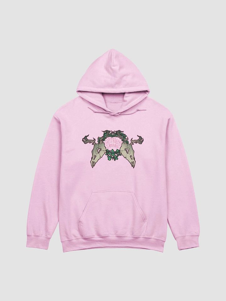 Pink Faithless logo hoodie product image (1)