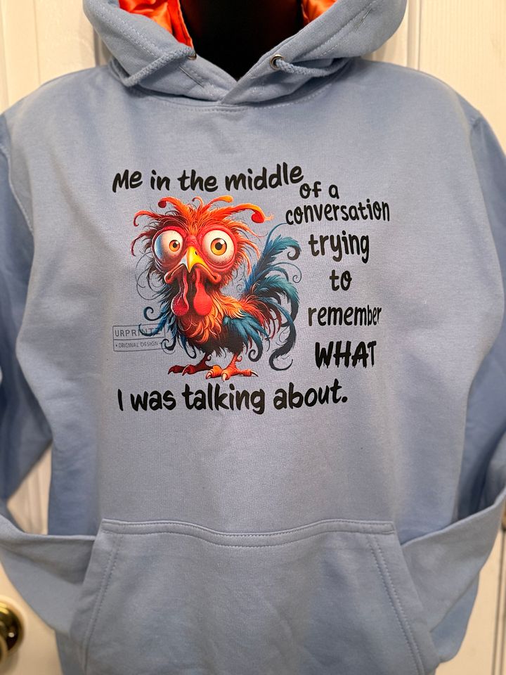Wild Chicken Hoodie with Satin in Hood product image (2)