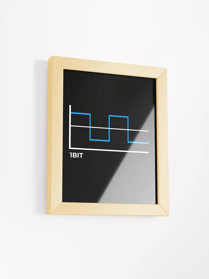 1BIT Graph High Quality Framed Poster product image (38)