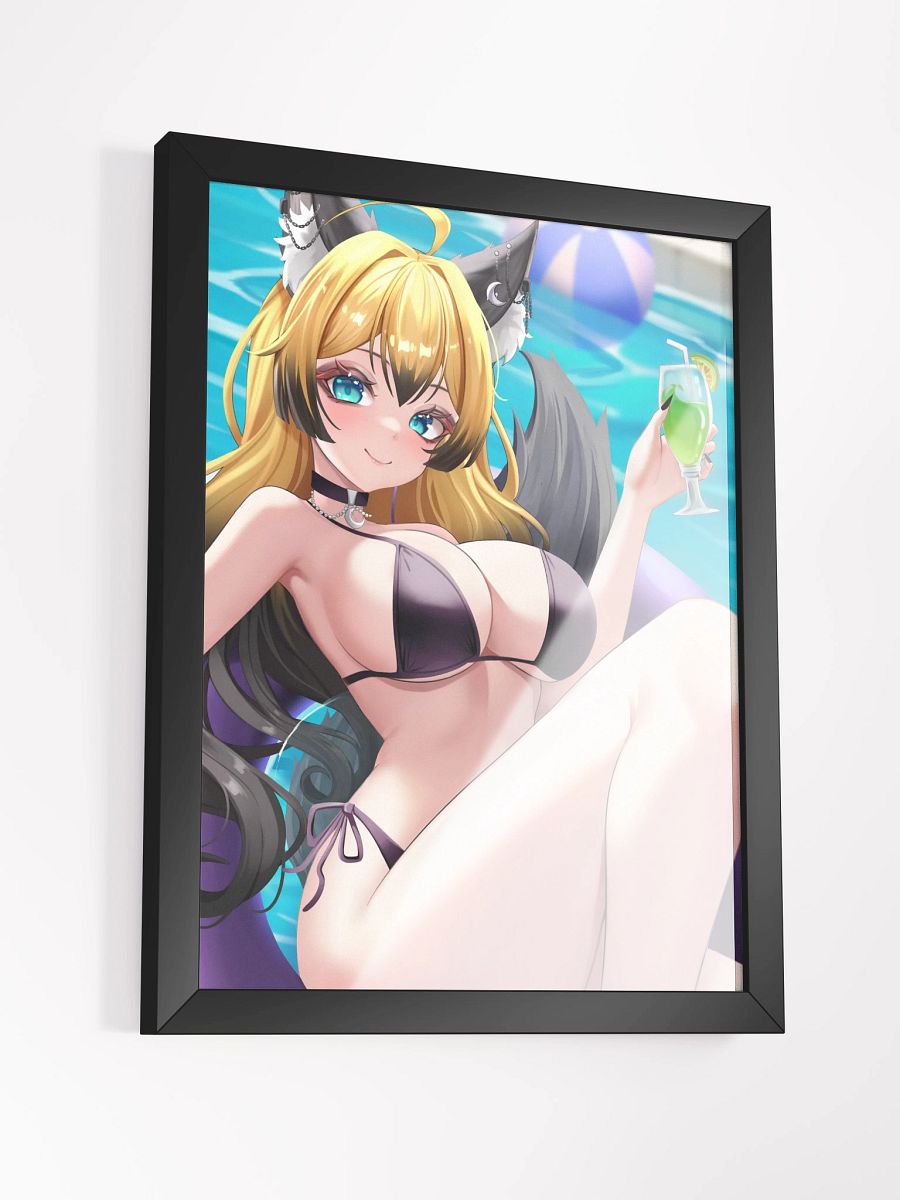 Poolside Paradise Poster w/ Frame product image (14)
