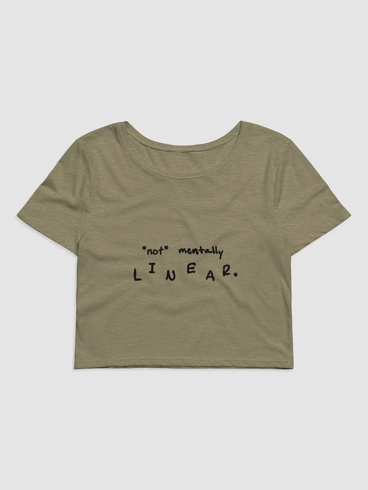 *not* mentally linear cropped tee product image (2)