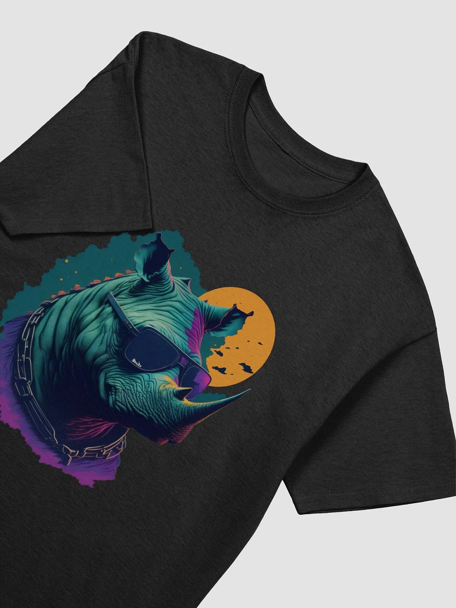 Bad Word Dad Rhino with Shades T-Shirt product image (3)