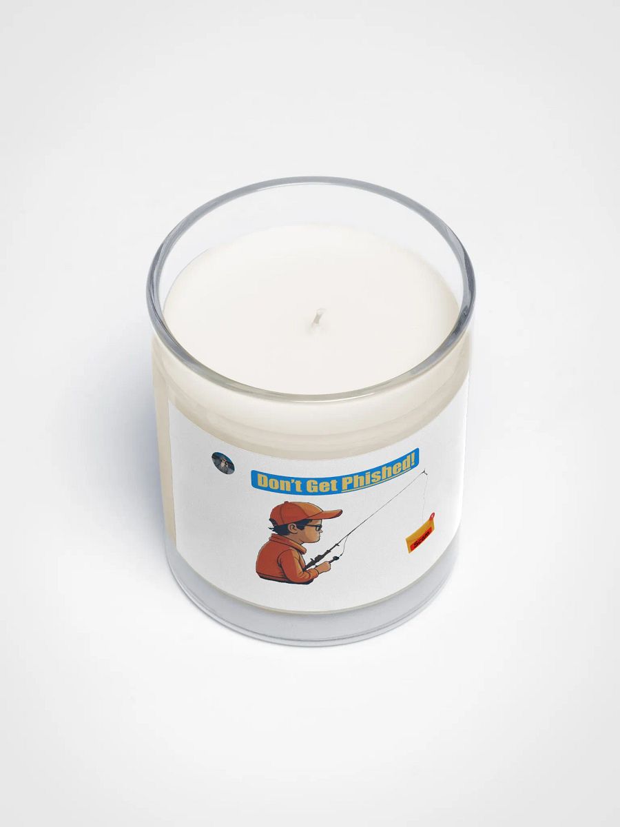 Don't Get Phished -Unscented candle product image (3)