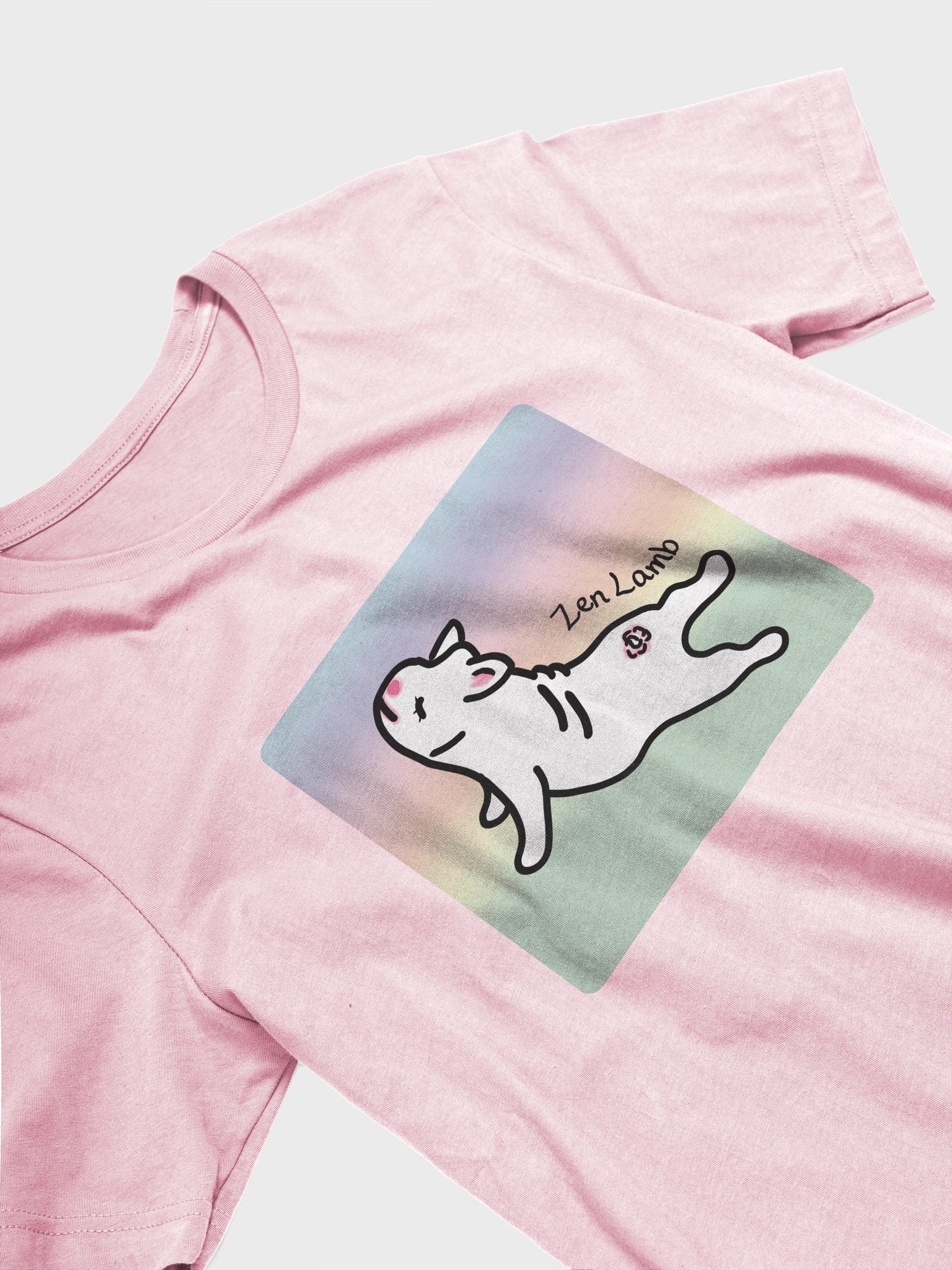 Zen Lamb Rainbow (Unisex Tee) product image (3)