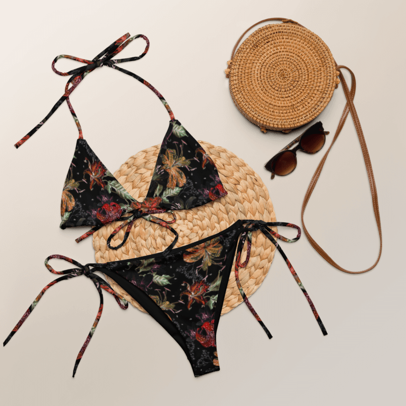 Starry Night | Recycled String Bikini product image (12)