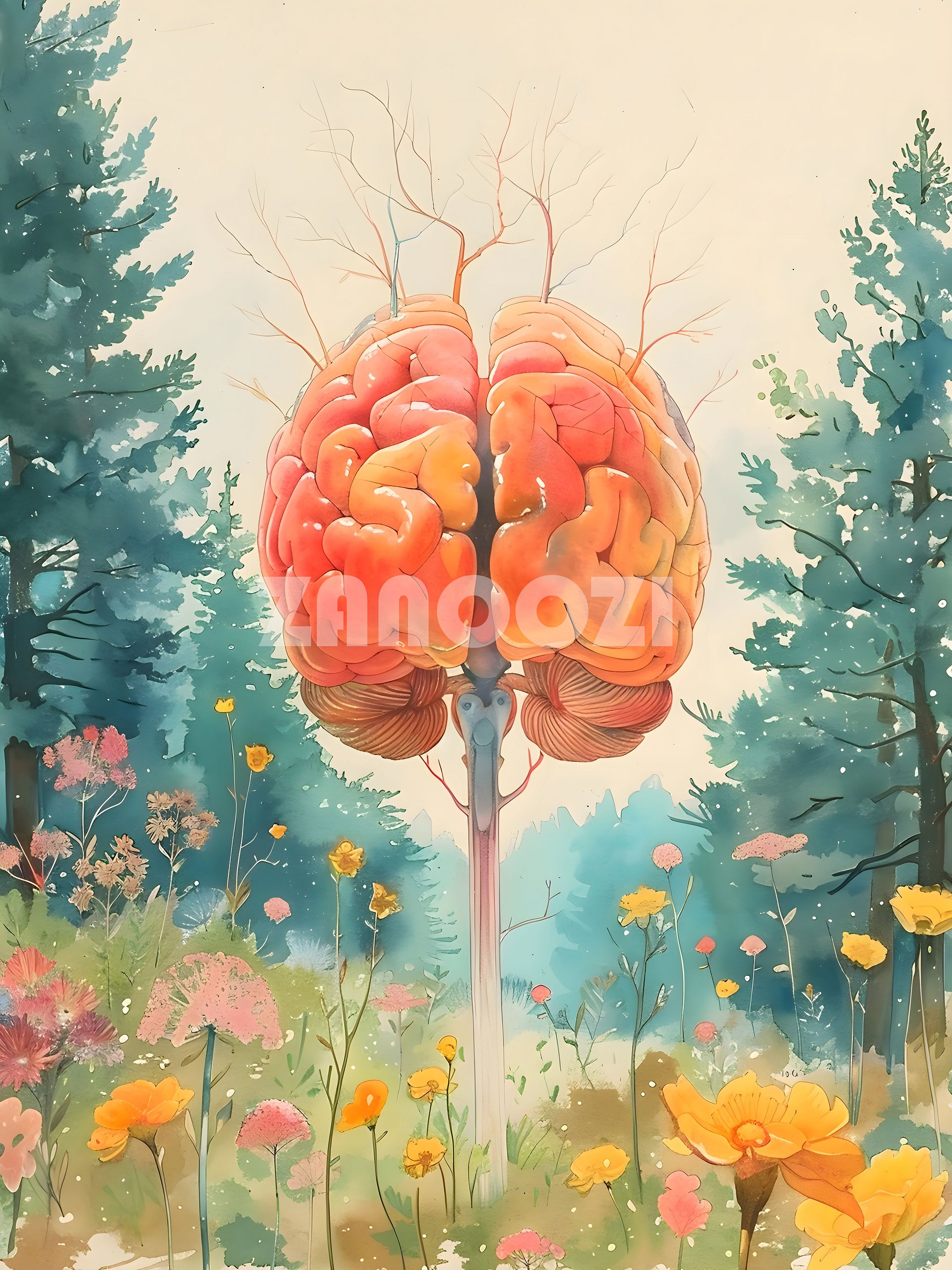 Neural Bloom: Mind in Nature product image (1)