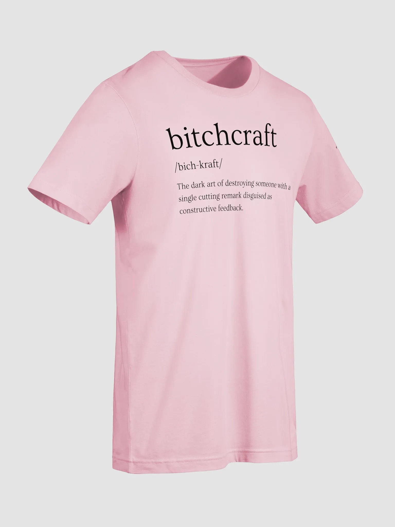 Bitchcraft T-Shirt Sarcastic Funny T-Shirt Light Colours product image (87)