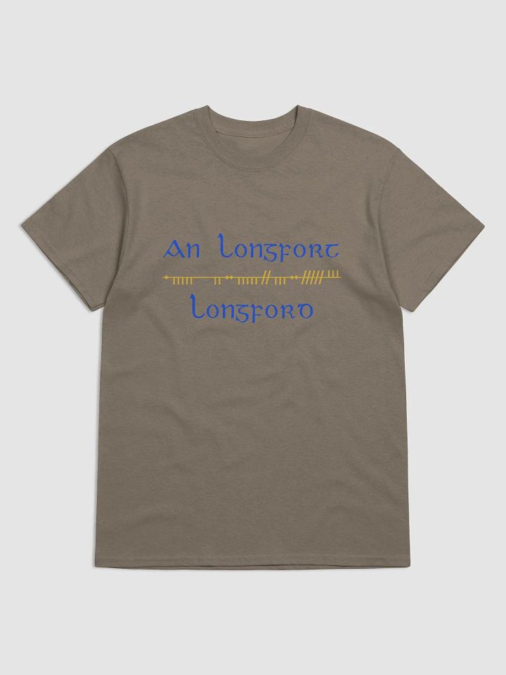 Longford/An Longfort Scholastic style Ogham printed T-shirt product image (19)