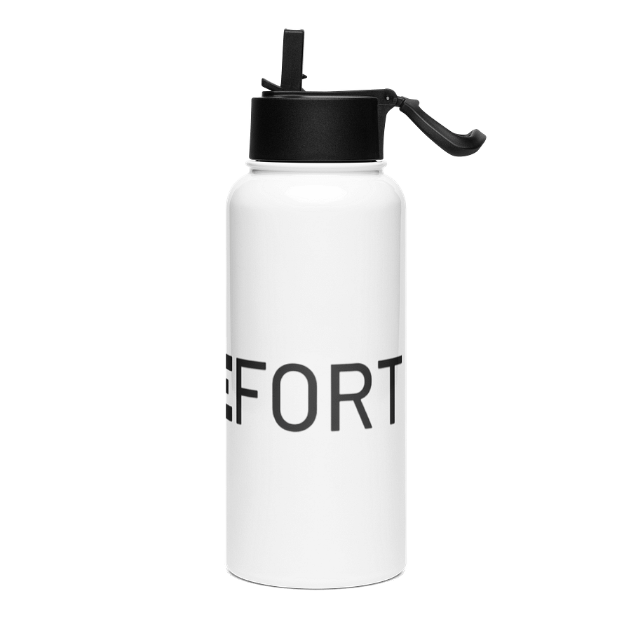 Minefort Stainless Steel Water Bottle – White product image (3)