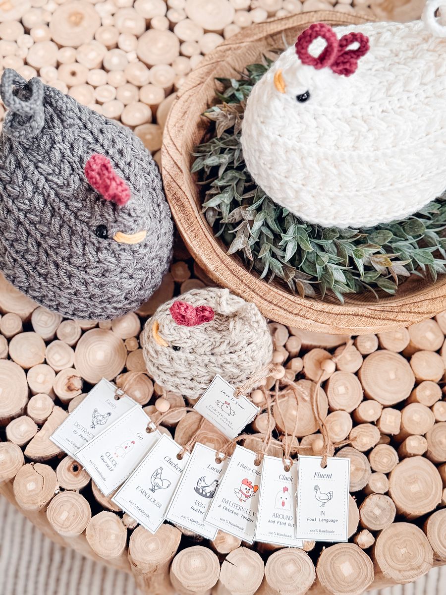 Wheat Stitch Crochet Chicken Pattern product image (4)