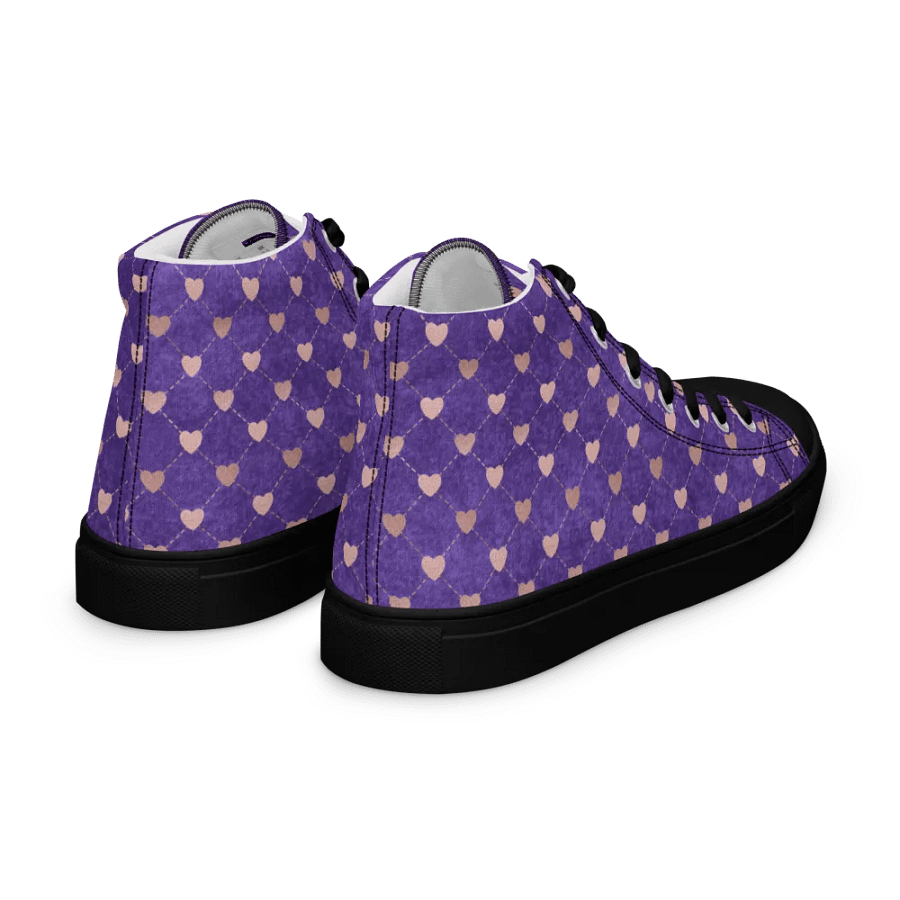 Men's Glowing Hearts Galore High Tops product image (10)