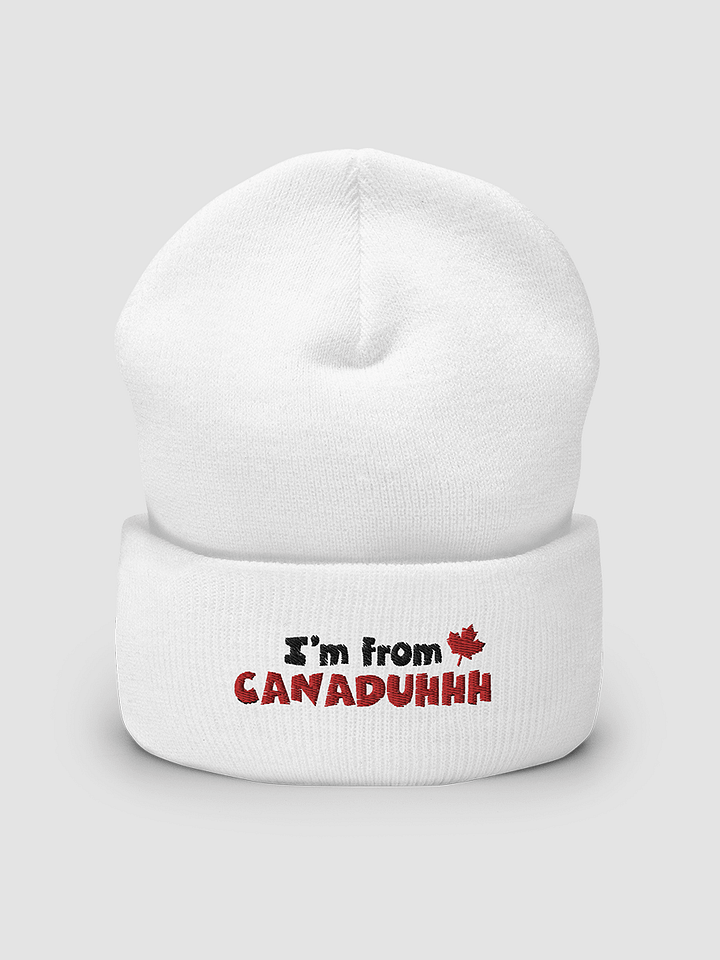 Canaduhhh White Beanie product image (2)