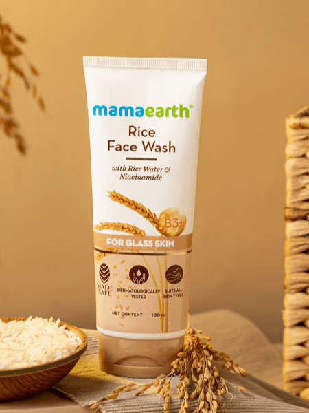 Mamaearth Rice Face Wash, 150 ml product image (1)