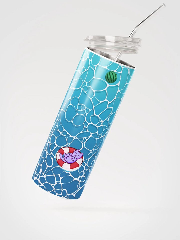 Watery Friends Water Tumbler with Straw product image (2)