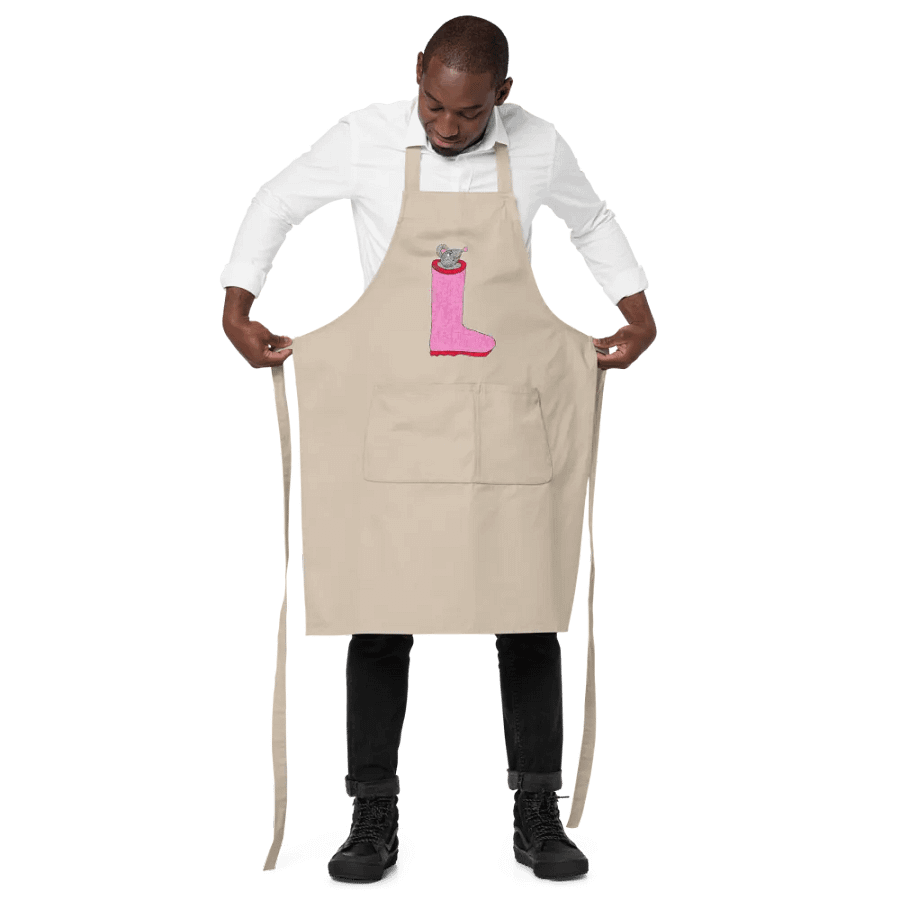 Rain boot mouse apron product image (3)