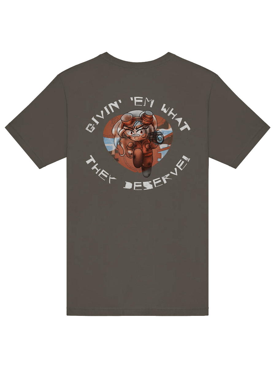 "GIVIN' 'EM WHAT THEY DESERVE!" Chibi Noure Tee product image (39)