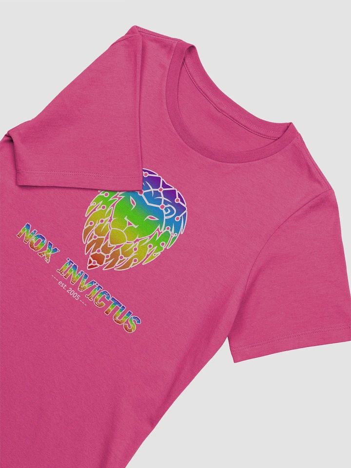 Nox Invictus Alliance Lion - Rainbow - Soft Soft Woman's T product image (2)