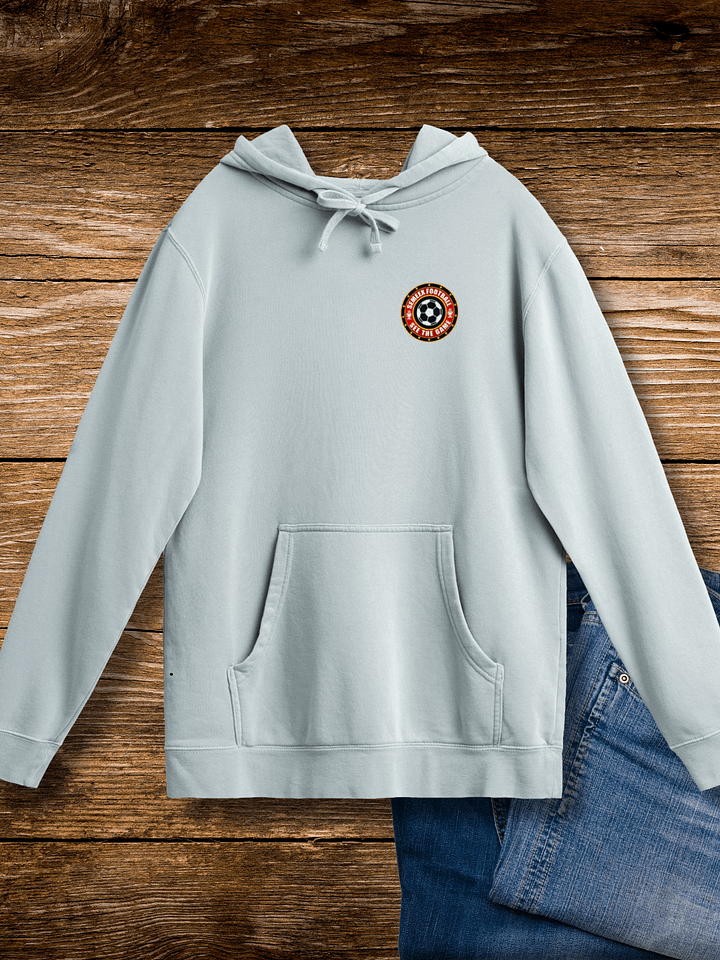 Semeex Football Icon Independent Trading Co. Pigment Dyed Hoodie product image (1)